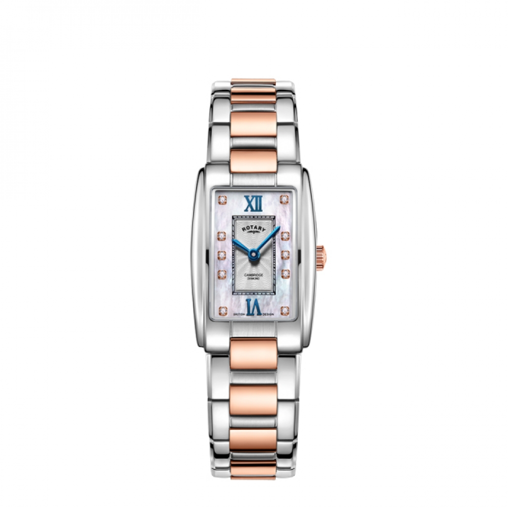 Rotary mother of pearl watch hot sale