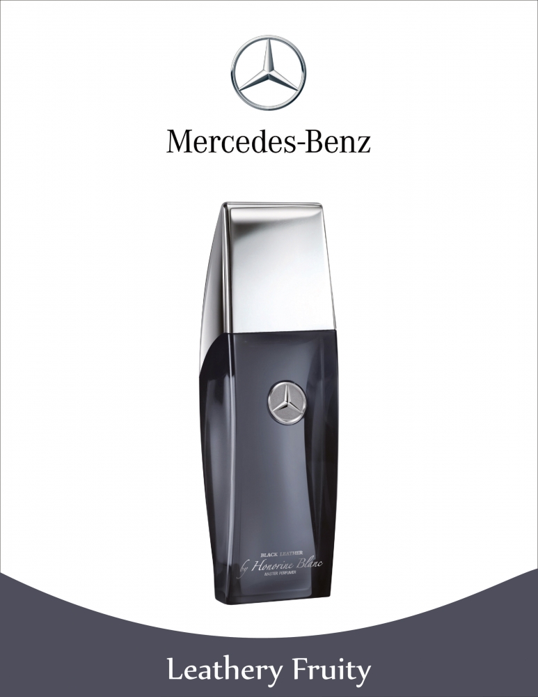 mercedes benz vip club black leather eau de toilette