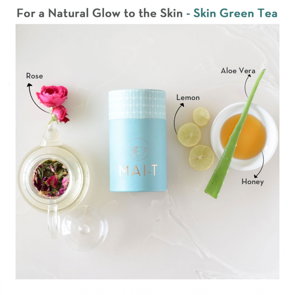 benefits of green tea for skin glow