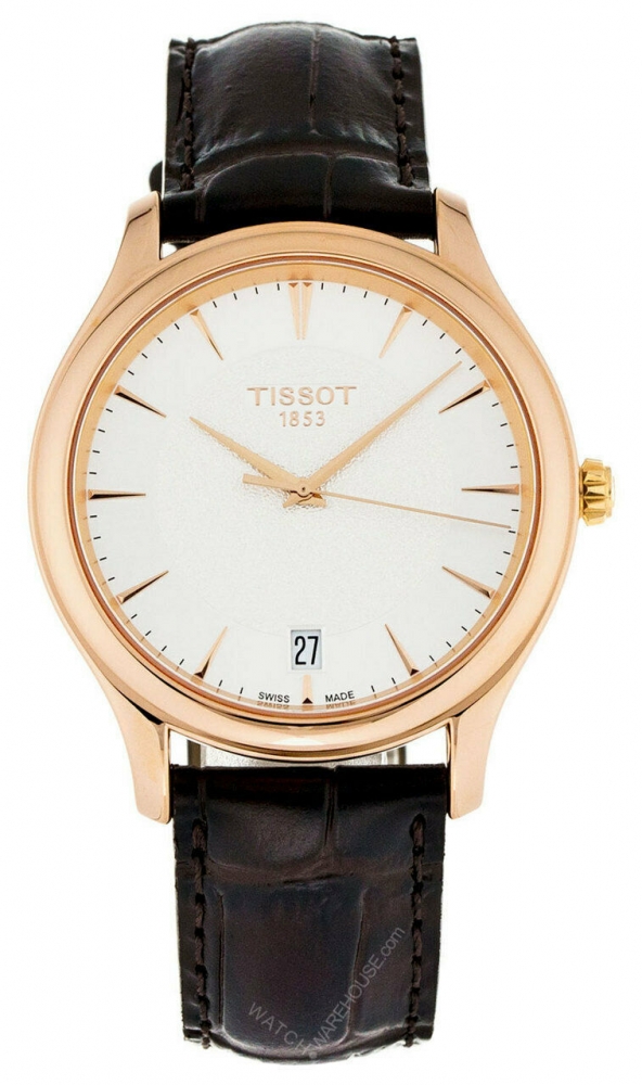 TISSOT FASCINATION 18K GOLD Mens Watch T9244107603100